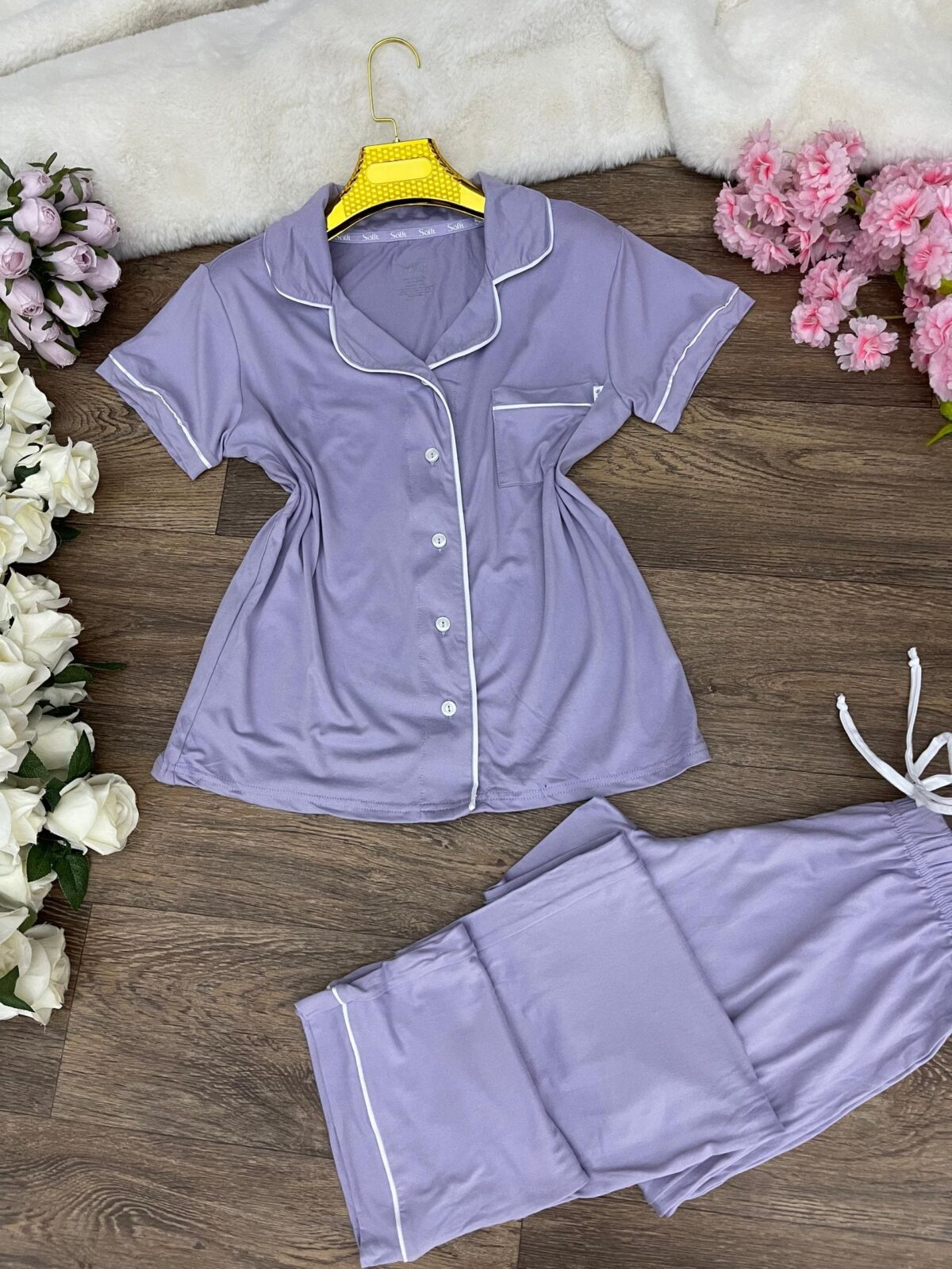 Pyjama Boutonné Soft – Image 2