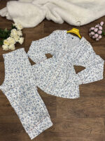 Pyjama à fleur 0001 – Image 4