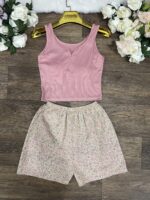 Ensemble crop top & short 0070 – Image 4