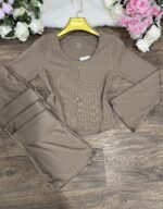 Pyjama côtelé TU 0068 – Image 7