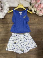 Pyjama Short Côtelé2 0039