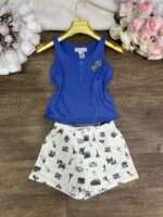 Pyjama Short Côtelé2 0039 – Image 2