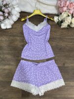 Pyjama Short Dentelles  0041