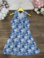 Robe décolleté cache-cœur 0085