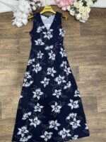 Robe longue cache-cœur 0084