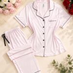 Pyjama Pantalon Boutonné 0010