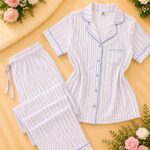 Pyjama Boutonné Impimé2 0026
