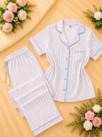 Pyjama Boutonné Impimé2 0026