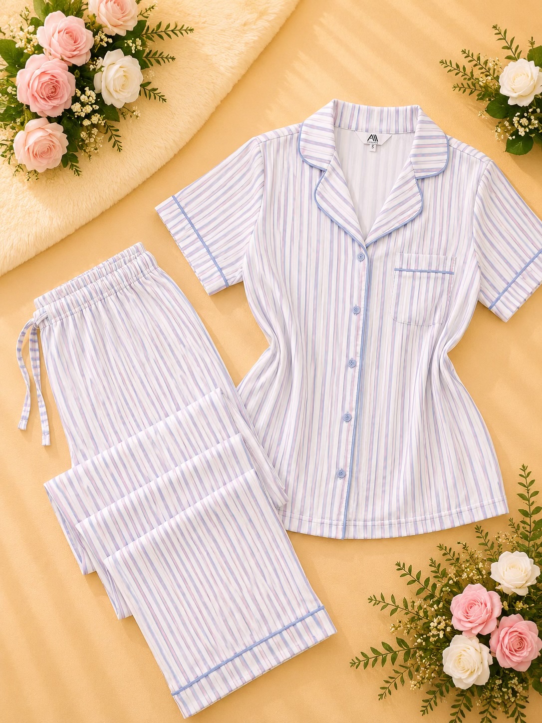 5A25CB91-6B95-4BAD-8B09-E7F116D6DE57-compressed Pyjama Boutonné Impimé2 0026 – Image 1