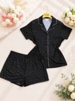 Pyjama Short Boutonné 0009