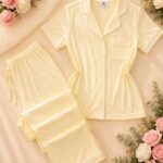 Pyjama Boutonné Simple 0019