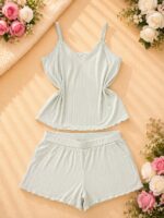 Pyjama Short2 Côtelé C&A 0028 – Image 2