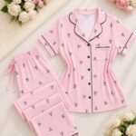 Pyjama Boutonné Impimé1 0026