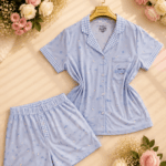 Pyjama Short Boutonné 0044