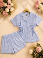Pyjama Short Boutonné 0044