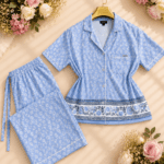 Pyjama Pantacourt Boutonné 0040