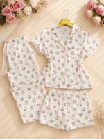 Pyjama Pantalon 3piéces 0042