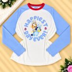 Haut Happy Bluey 0060