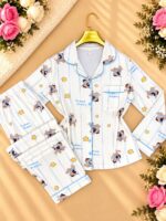 Pyjama Boutonné Imprimé1 0008 – Image 4