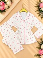 Pyjama Boutonné Imprimé2 0008 – Image 4