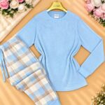 Pyjama Pantalon en maille 0035