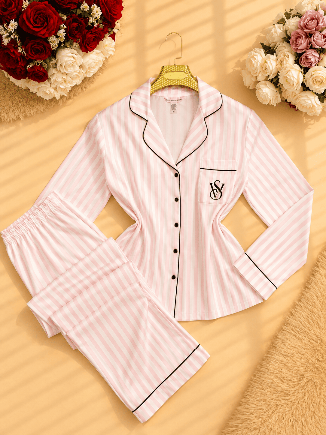 WPDR2019 Pyjama Boutonné Victoria's Secret2 0001 – Image 1